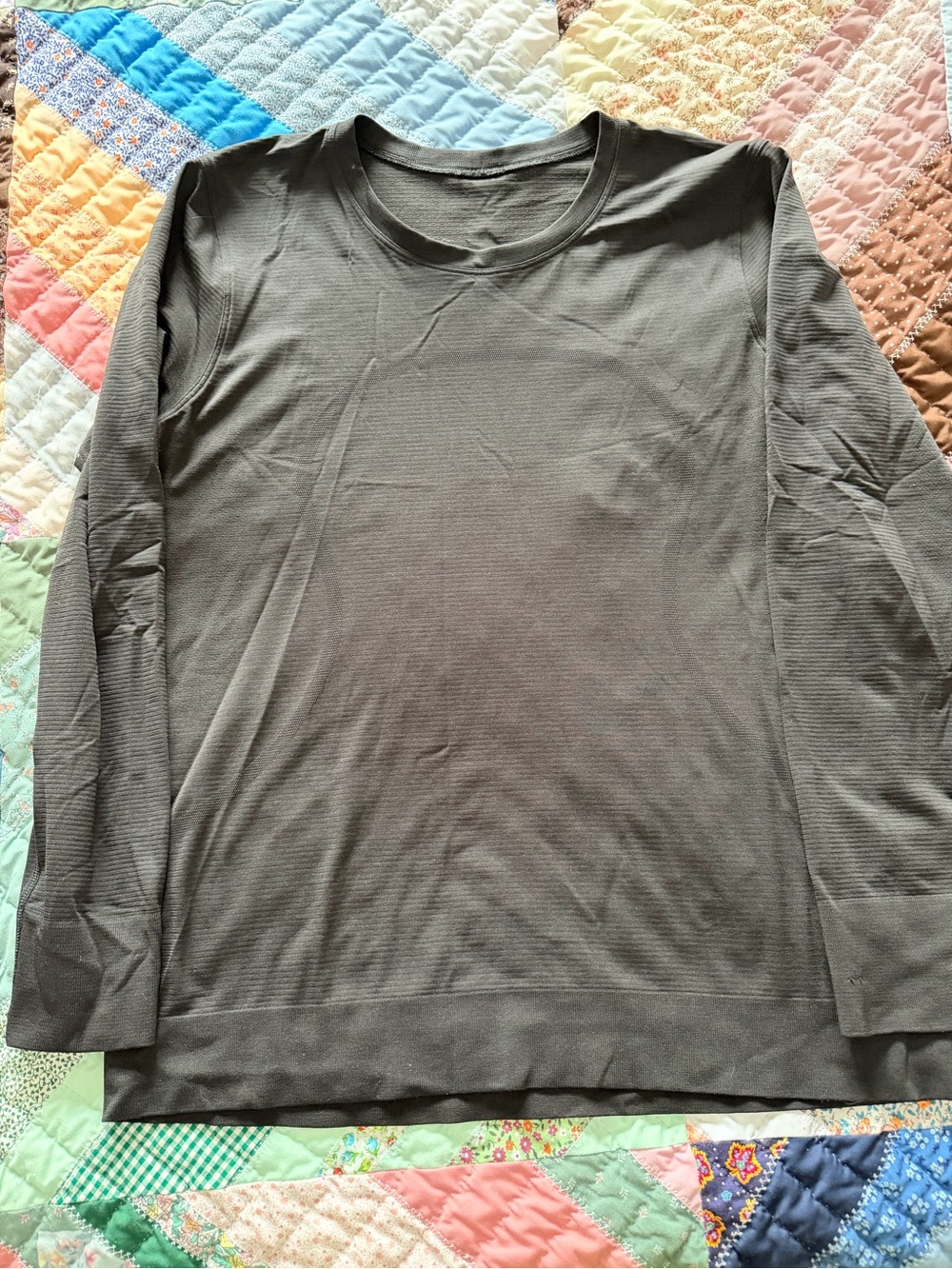 lululemon athletica Women's Long Sleeve Top Swifty Tech - black